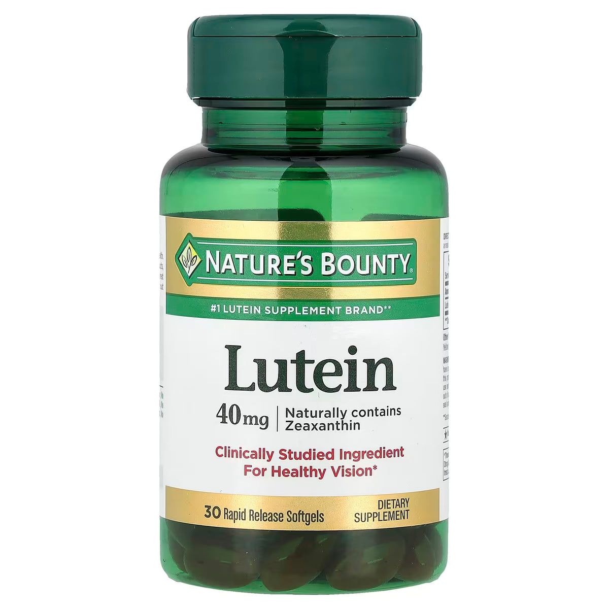 Nature's Bounty Lutein (40 mg)